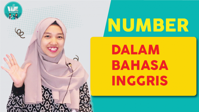 Jenis Number dalam Bahasa Inggris